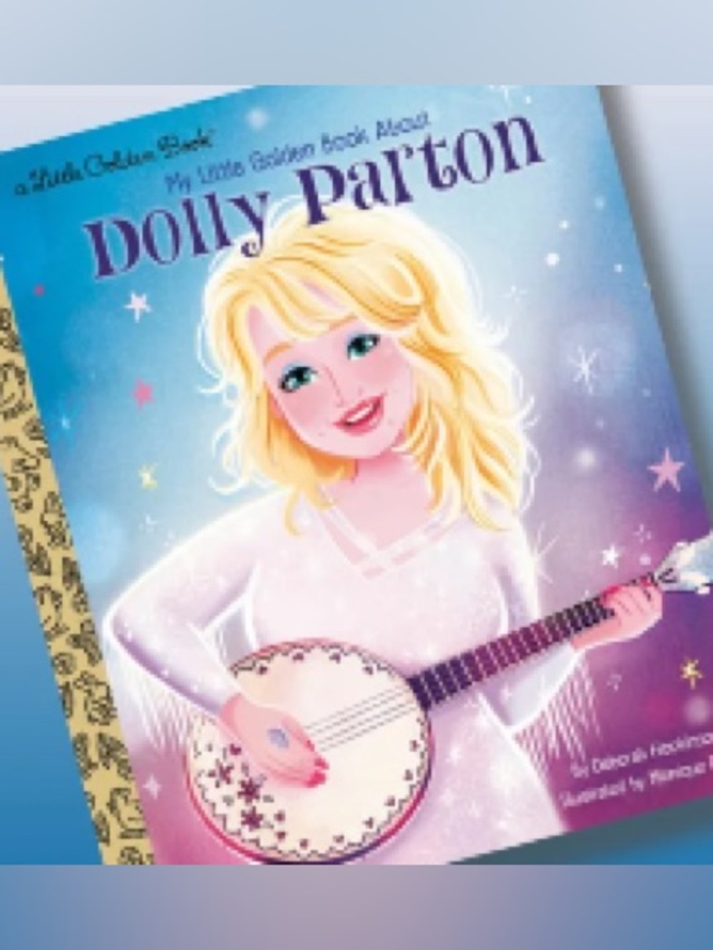 🌸 New Dolly Parton My Little Golden Book (Hardcover) Author: Deborah Hopkinson